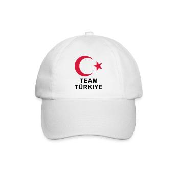 Team Türkiye Design - Baseball Cap - white/white - Front