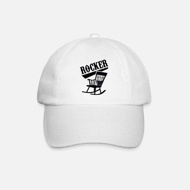 Rockeur - Casquette classique - blanc/blanc