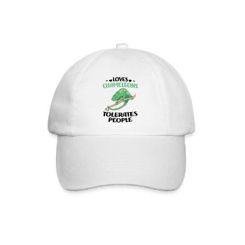 Chameleon - Baseball Cap - white/white - Front