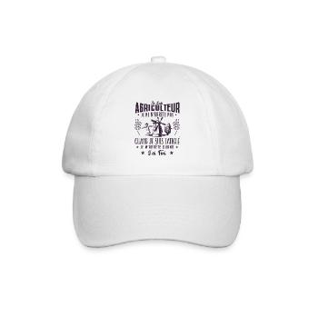 Je suis agriculteur | Agriculture | Ferme | Paysan - Casquette classique - blanc/blanc - Devant