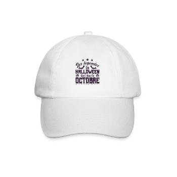 Les Légendes de halloween sont nés en octobre - Casquette classique - blanc/blanc - Devant
