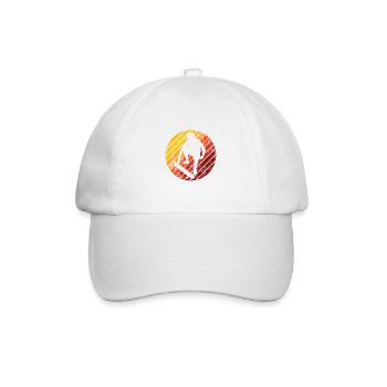 Skateboarder Skateboard Skater Skate Skateing - Baseball Cap - white/white - Front