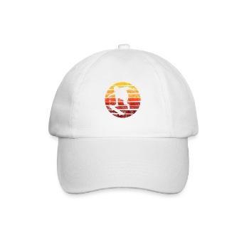 Skateboarder Skateboard Skater Skate Skateing - Casquette classique - blanc/blanc - Devant