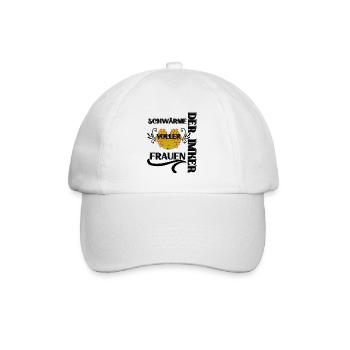 Der Imker, schwärme voller Frauen, Imkerei, Helden - Baseballkappe - Weiß/Weiß - Vorne