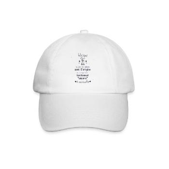 Fabriqué il y a 71 ans - Casquette classique - blanc/blanc - Devant