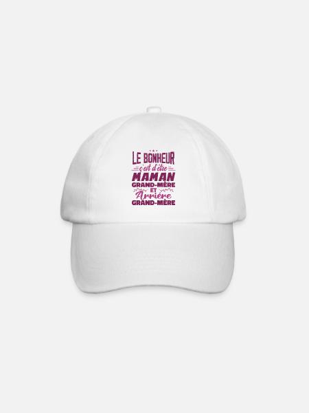 Arrière Grand Mère - Casquette classique - blanc/blanc