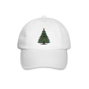 Arbre de Noël Noël - Casquette classique - blanc/blanc - Devant