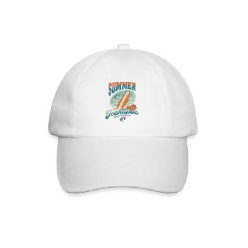Summer Vibes 2024 Teahupoo - Baseball Cap - white/white - Front