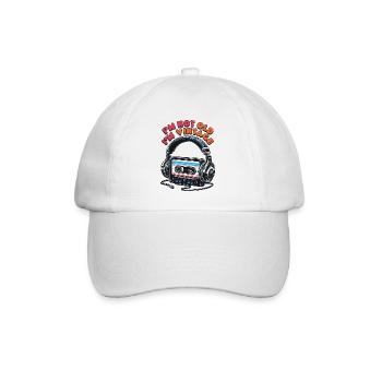 Rétro Drôle Je ne suis pas vieux Je suis vintage - Casquette classique - blanc/blanc - Devant