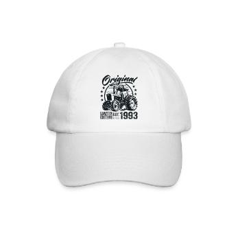Original 1993 Anniversaire 1993 Fermier Tracteur - Casquette classique - blanc/blanc - Devant