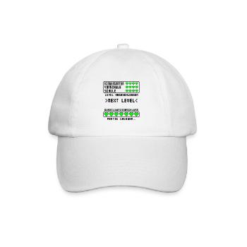 Ausbildungsabschluss bestanden für Azubi - Baseballkappe - Weiß/Weiß - Vorne