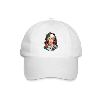 Algérie Femme Algérienne Palestine - Casquette classique - blanc/blanc - Devant