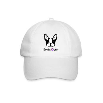 french bouledogue - Casquette classique - blanc/blanc - Devant