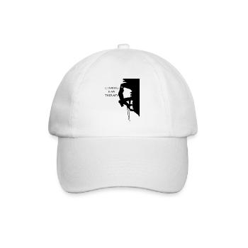 Climbing Is My Therapy - Baseball Cap - white/white - Front