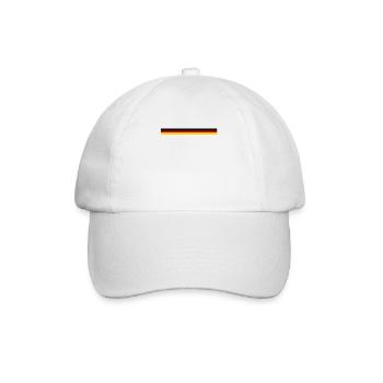 Germany Flag Germany German Flag German - Baseball Cap - white/white - Front
