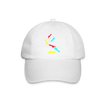 Icône d’icône de tronçonneuse - Casquette classique - blanc/blanc - Devant