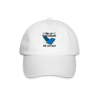Cornhole Throwing Cornhole joueur Amoureux de Cornhole - Casquette classique - blanc/blanc - Devant