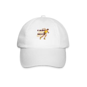 Runners's Half Marathon Finishers - Baseball Cap - white/white - Front