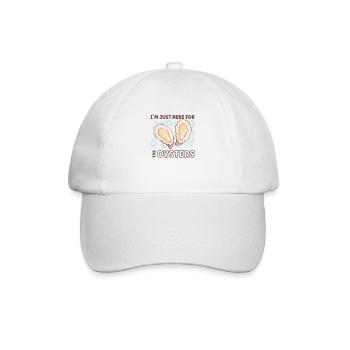 Oyster Lovers Funny Oyster Oyster Shucker - Baseball Cap - white/white - Front