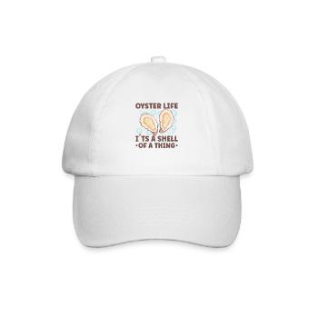 Oyster Lovers Funny Oyster Oyster Shucker - Baseball Cap - white/white - Front
