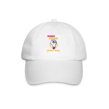 Féminisme Pouvoir des femmes Pro-choix Pro Avortement - Casquette classique - blanc/blanc - Devant