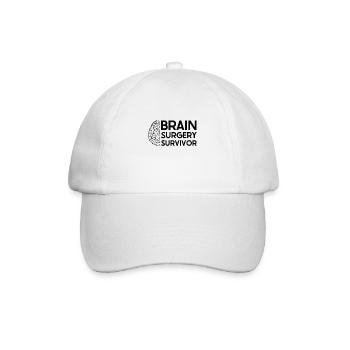 Brain Surgery Joke Brain Surgery Awareness Gift - Baseball Cap - white/white - Front