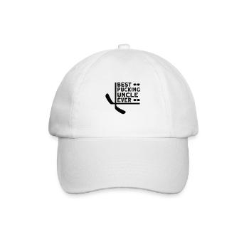 Eishockey-spieler Lustiger Eishockey-team-tormann - Baseball Cap - white/white - Front