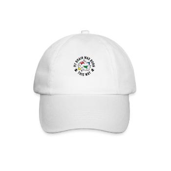 Autism Awareness Autism Disease Autistic Gift - Baseballkappe - Weiß/Weiß - Vorne