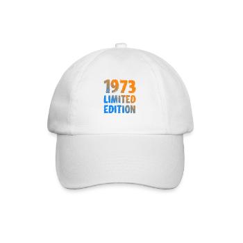 1973 édition limitée anniversaire cadeau femme mari - Casquette classique - blanc/blanc - Devant