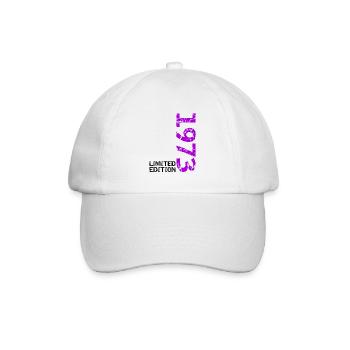 1973 édition limitée anniversaire cadeau femme mari - Casquette classique - blanc/blanc - Devant