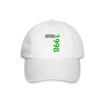 1998 édition limitée cadeau d’anniversaire femme mari - Casquette classique - blanc/blanc - Devant