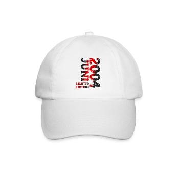 Cadeau d'anniversaire en édition limitée de juin 2004 - Casquette classique - blanc/blanc - Devant