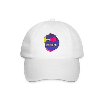 MERCI. MAÎTRESSE. MAÎTRE. MERCI MAÎTRESSE - Casquette classique - blanc/blanc - Devant