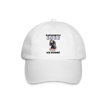 Kindergarten 2023 Jungen Mädchen Kita Geschenk - Baseballkappe - Weiß/Weiß - Vorne
