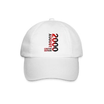 2000 Août Édition Limitée 23e Tenue d’anniversaire - Casquette classique - blanc/blanc - Devant