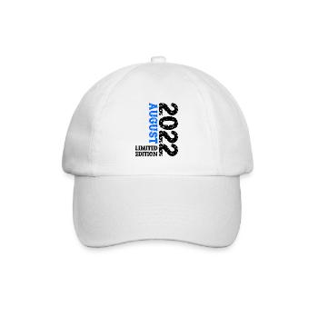 2022 août édition limitée 1er anniversaire - Casquette classique - blanc/blanc - Devant