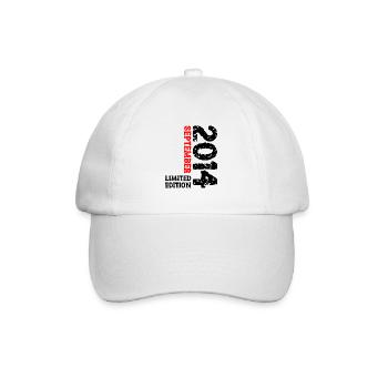 2014 Septembre Edition Limitée Décoration du 9ème anniversaire - Casquette classique - blanc/blanc - Devant