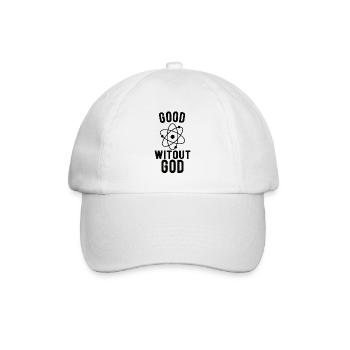 Atheist, Atheism, Anti-religion, Security, - Baseball Cap - white/white - Front