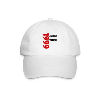 1999 Limited Edition Birthday Gift Wife Husband - Baseball Cap - white/white - Front