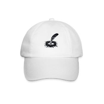 Poetry Slam Writer Poet Literature Slam Poetry Day - Baseball Cap - white/white - Front
