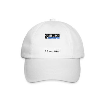 18th Birthday Gift Boys Guestbook Men - Baseball Cap - white/white - Front