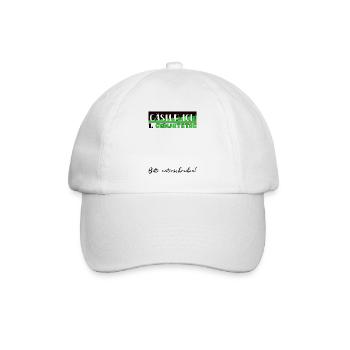 1er cadeau d’anniversaire filles garçons livre d’or - Casquette classique - blanc/blanc - Devant