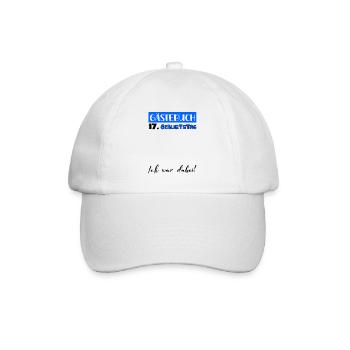 Livre d’or Décoration Hommes 17e Anniversaire Tshirt Homme - Casquette classique - blanc/blanc - Devant
