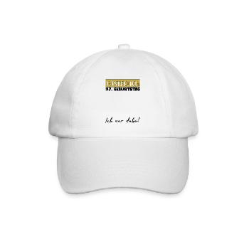 27 Birthday Gift Women's Decoration Men's Guestbook - Baseball Cap - white/white - Front