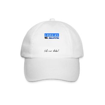 Guestbook Decoration Men Men's 43rd Birthday Tshirt - Baseball Cap - white/white - Front