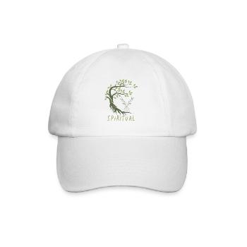 Arbre de vie Orignal Cerf - Casquette classique - blanc/blanc - Devant