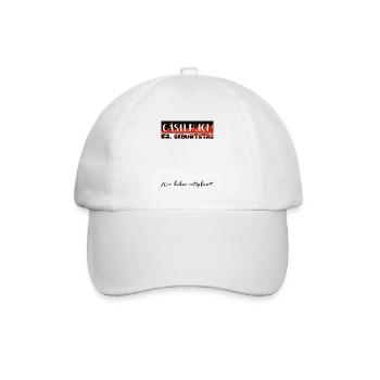 Livre d'or pour femmes et hommes, cadeau de 52e anniversaire, décoration - Casquette classique - blanc/blanc - Devant