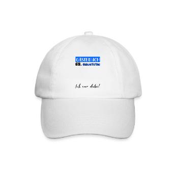 Livre d’or Décoration Hommes 69e Anniversaire Tshirt Homme - Casquette classique - blanc/blanc - Devant