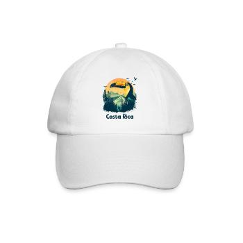 Toucan Costa Rica Animal Bird Holiday - Baseball Cap - white/white - Front
