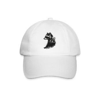Cute Raccoon Raccoon Nature Baby Raccoon Forest - Baseball Cap - white/white - Front